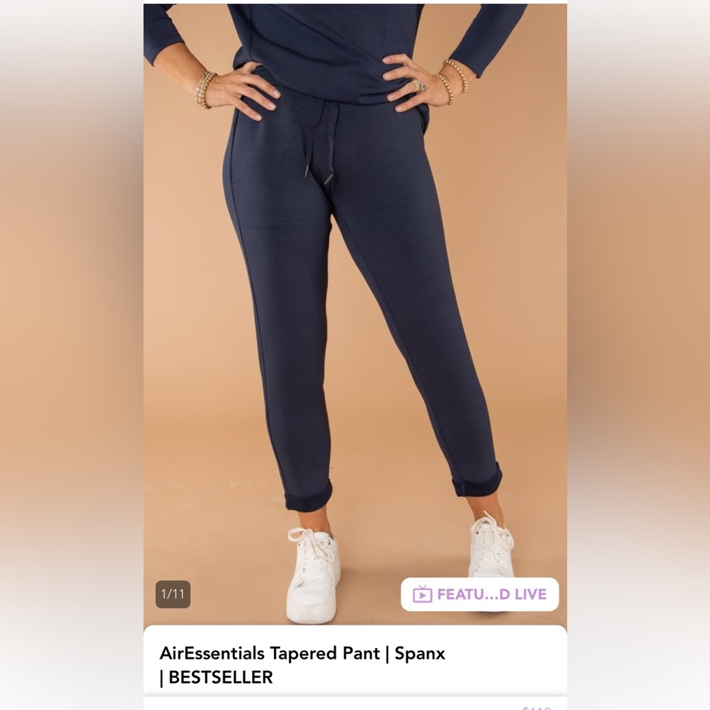 Spanx AirEssentials tapered pants - size small
